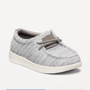 Toddler Old Navy Gray and White Sneakers